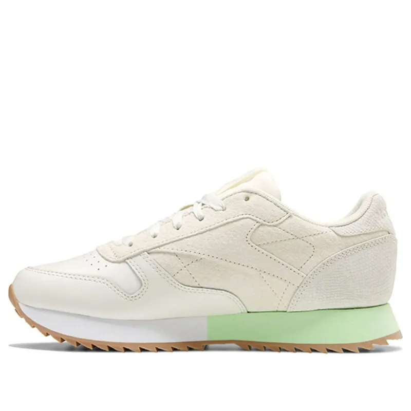 (WMNS) Reebok Classic Leather Ripple 'Chalk' FY7258 sold by KicksCrew