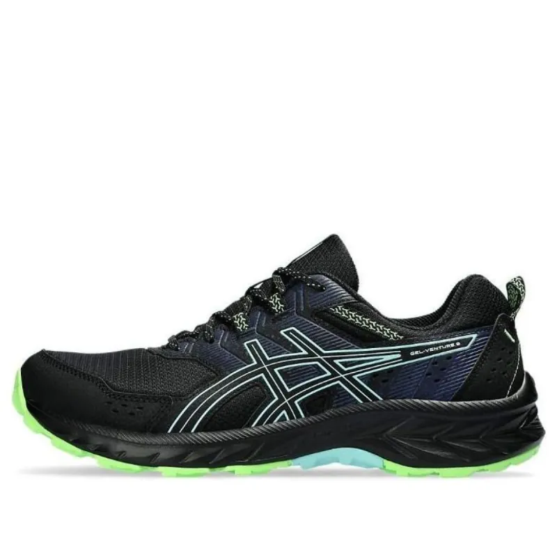 ASICS Gel-Venture 9 'Black Illuminate Mint' 1011B486-008 sold by KicksCrew
