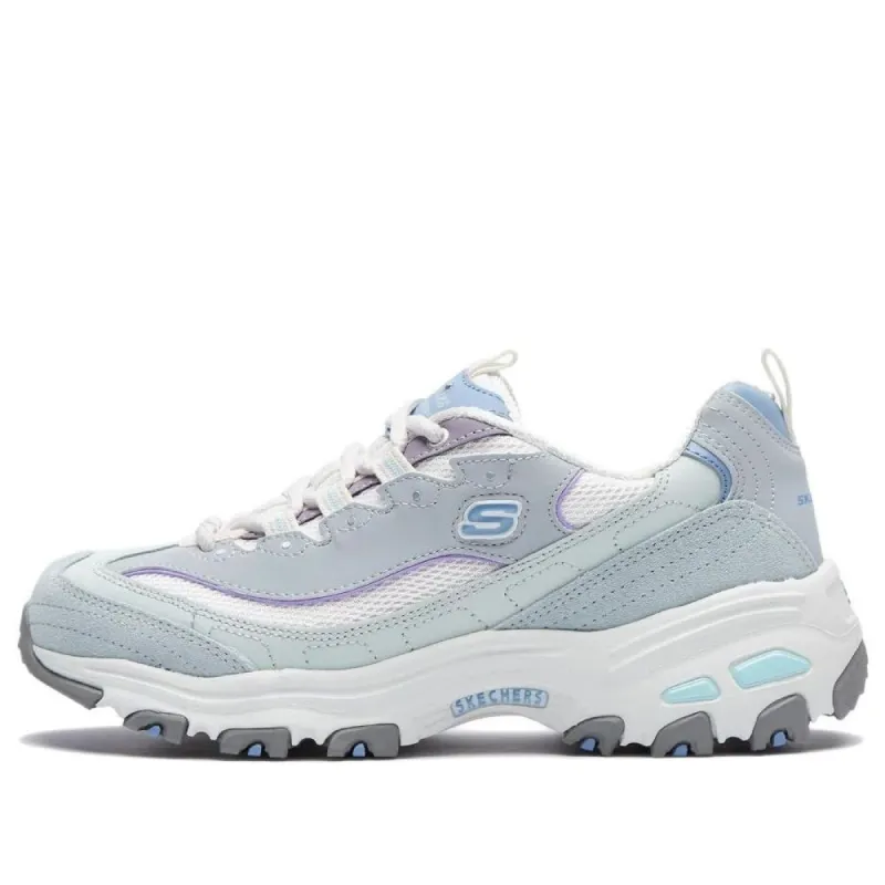 (WMNS) Skechers D'lites-Sandy Beaches 'Blue Purple' 149238-BLLV sold by KicksCrew