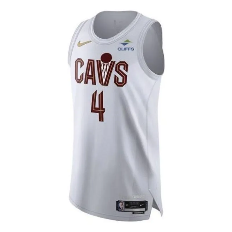 Nike x NBA Cleveland Cavaliers Evan Mobley Jerseys 'White' DM5903-100 sold by KicksCrew
