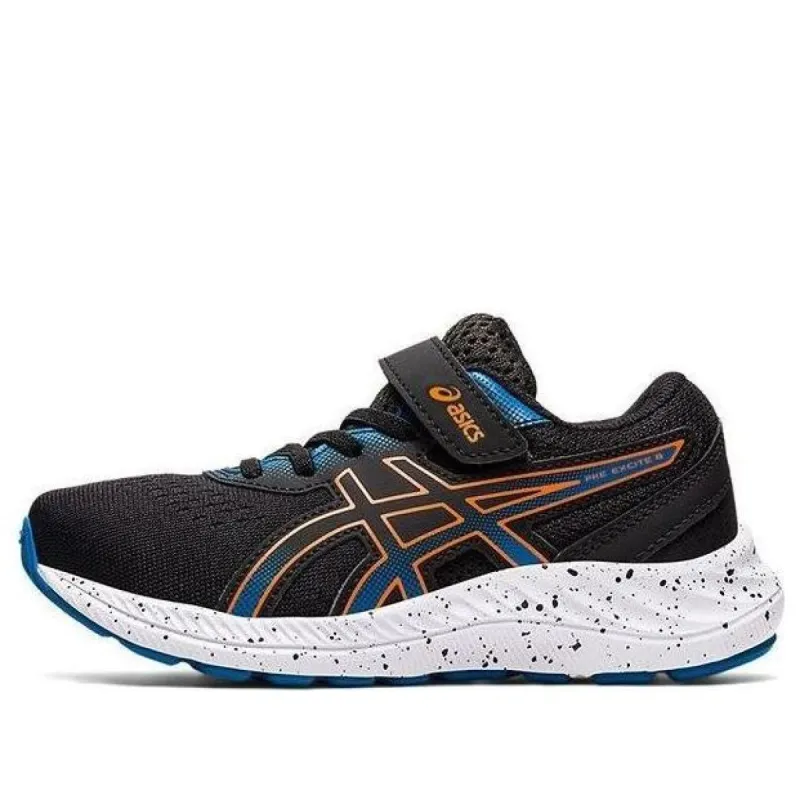 (PS) ASICS Pre Excite 8 'Black Marigold Orange' 1014A197-004 sold by KicksCrew