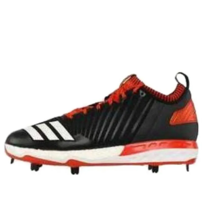 adidas Boost Icon 3 Baseball Cleats 'Black Orange' B39164 sold by KicksCrew