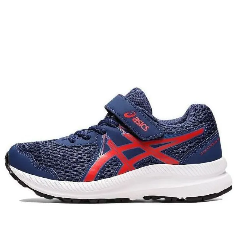 (PS) ASICS Contend 7 'Deep Ocean Red' 1014A194-423 sold by KicksCrew