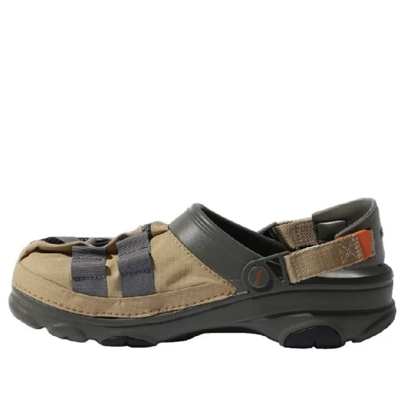 Crocs x Beams Fishing Vest Classic Clogs 'Tan Dusty Olive' 206685-2ZD sold by KicksCrew