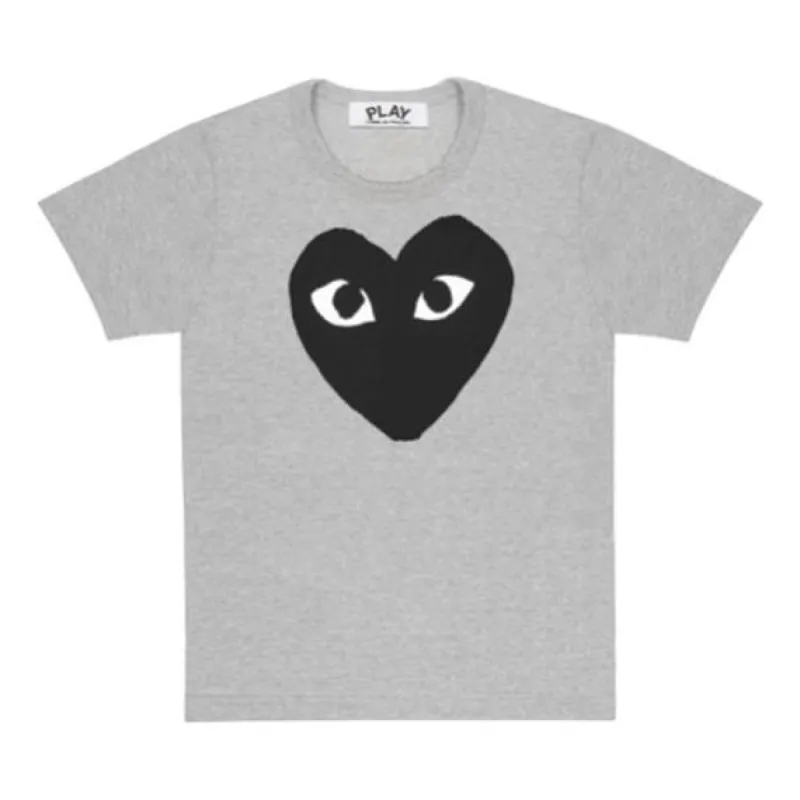 COMME des GARCONS PLAY T-Shirt Big Black Heart 'Grey' AZ-T084-051-1 sold by KicksCrew