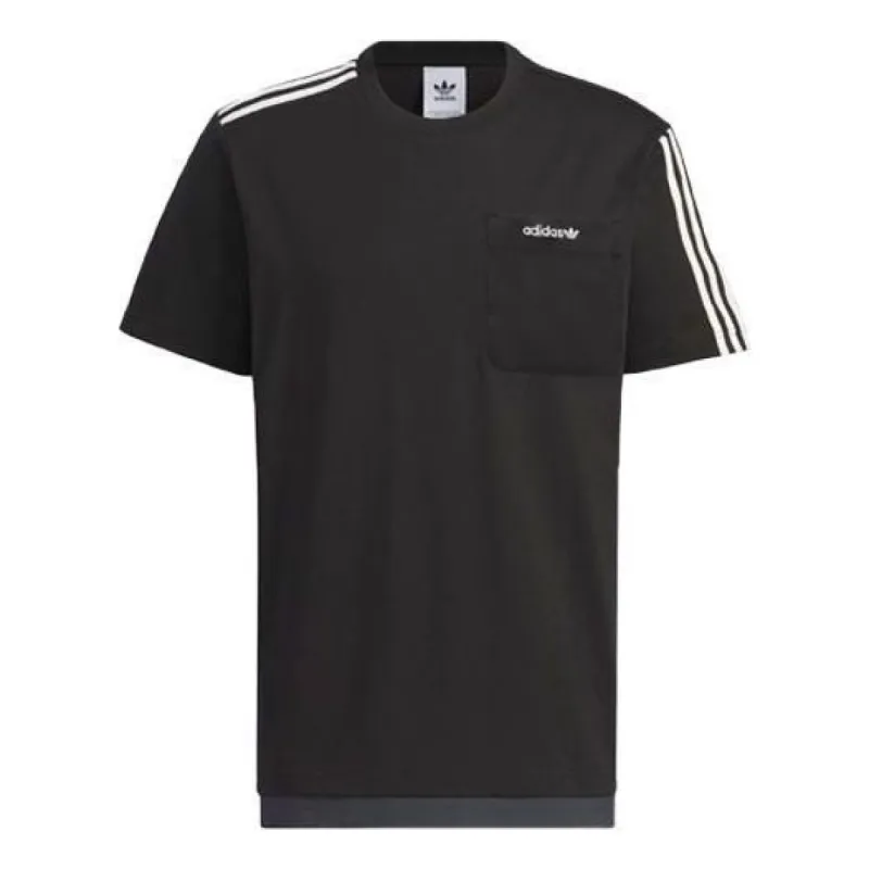 Adidas Adicolor Short Sleeve T-Shirt 'Black' IU4812 sold by KicksCrew