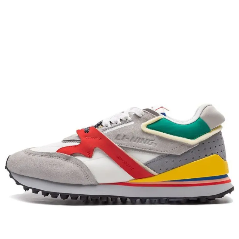 (WMNS) Li-Ning 001 'Grey Green Yellow' AGCP382-1 sold by KicksCrew