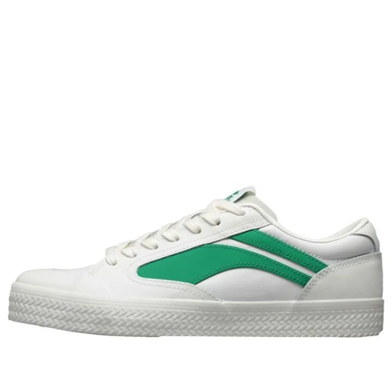 (WMNS) Li-Ning Wave Vintage 'White Green' AGCP384-3 sold by KicksCrew