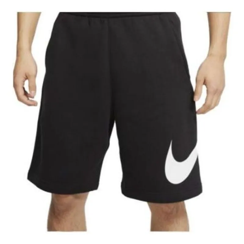 Nike NSW Club Graphic Shorts 'Black' BV2722-010 sold by KicksCrew