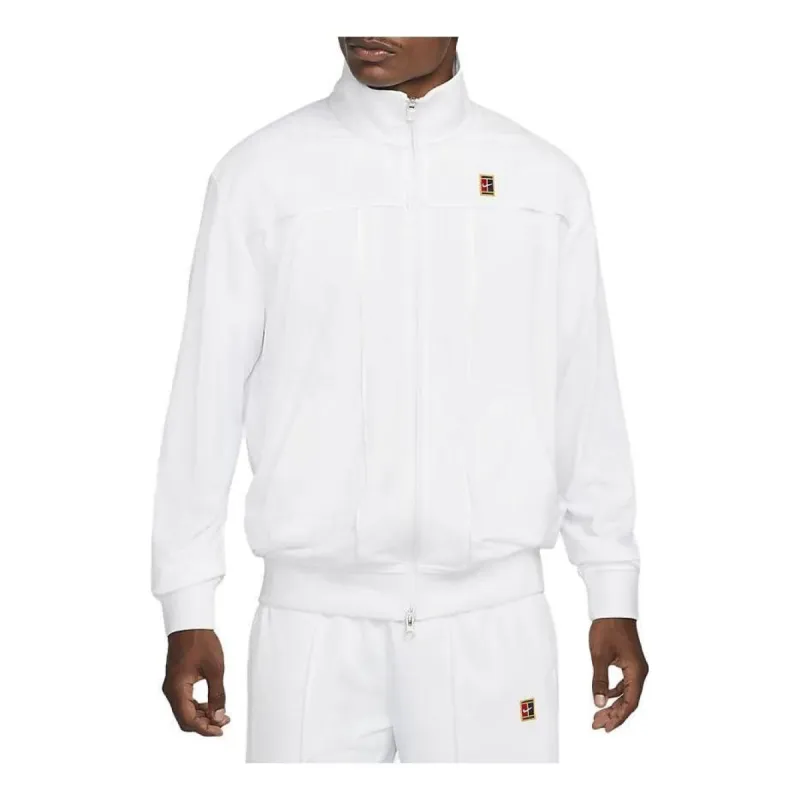 NikeCourt Tennis Jacket 'White' DC2566-100 sold by KicksCrew
