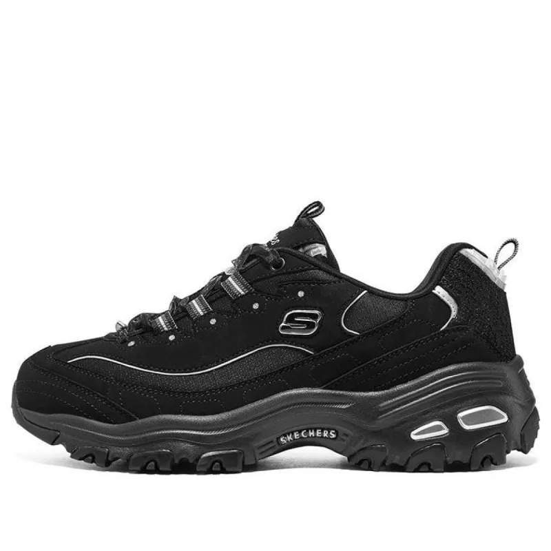 (WMNS) Skechers D'lites Sneakers 'Black' 896738-BBK sold by KicksCrew