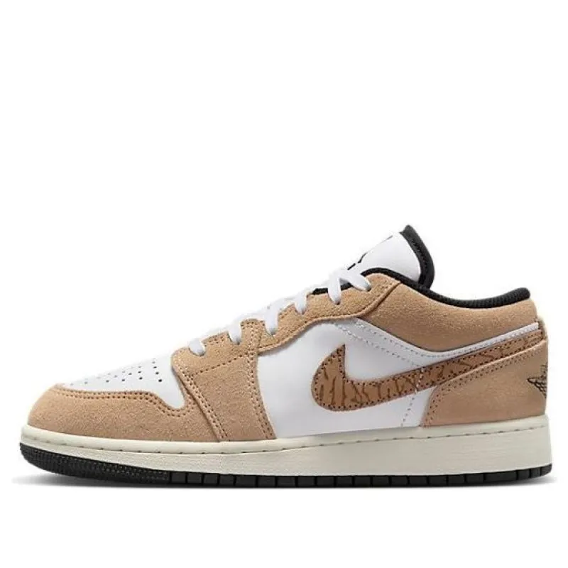(GS) Air Jordan 1 Low SE 'Brown Elephant' DZ5368-201 sold by KicksCrew