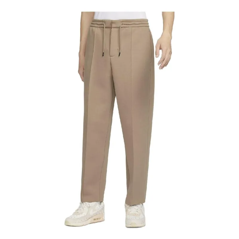 Nike Tech Fleece Reimagined Loose Fit Open Hem Sweat Pants 'Brown' FB8164-247 sold by KicksCrew