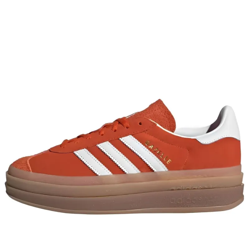 (WMNS) adidas Gazelle Bold 'Collegiate Orange Gum' IG8672 sold by KicksCrew