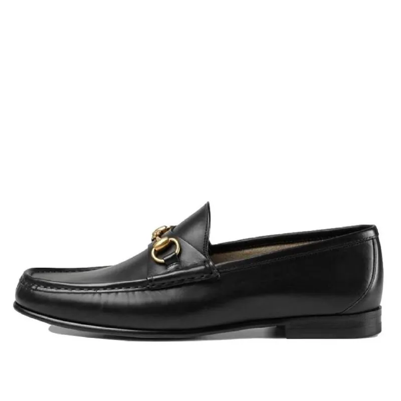 GUCCI 1953 Horsebit Leather Loafer 'Black' 307929-BLM00-1000 sold by KicksCrew