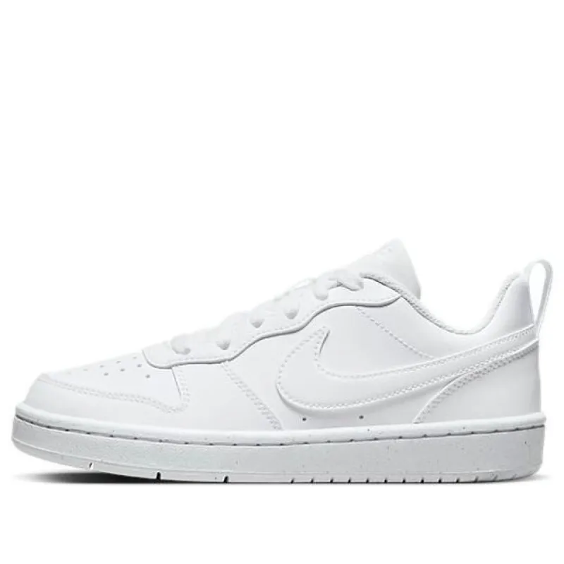 (GS) Nike Court Borough Low Recraft 'Triple White' DV5456-106 sold by KicksCrew
