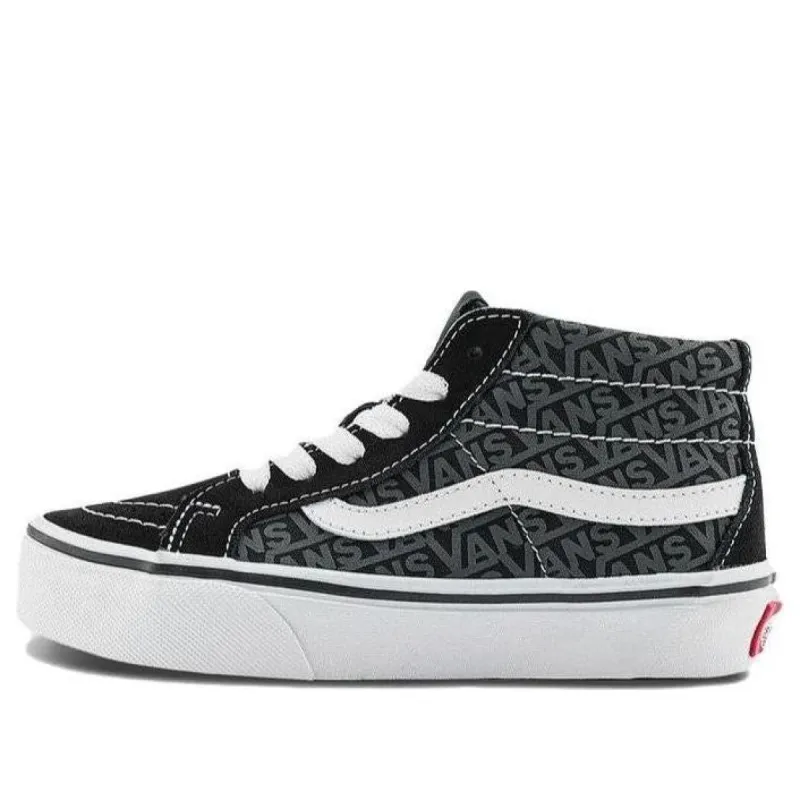 (PS) Vans SK8-Mid Reissie Skate Shoes 'Black Grey White' VN000BVP6BT sold by KicksCrew