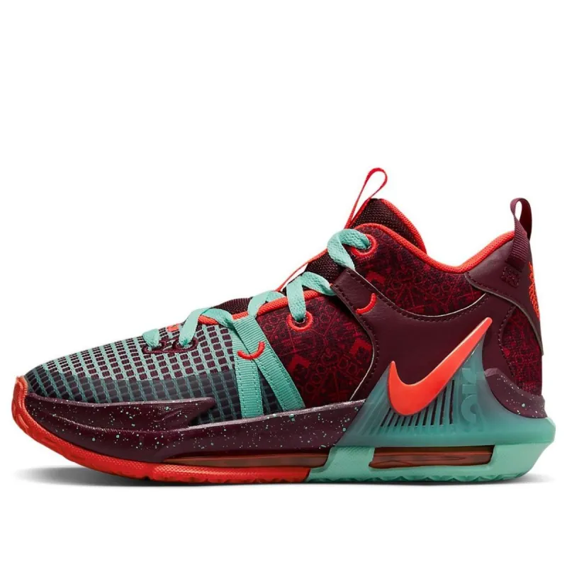 (GS) Nike LeBron Witness 7 SE 'Team Red Jade' FB8976-600 sold by KicksCrew
