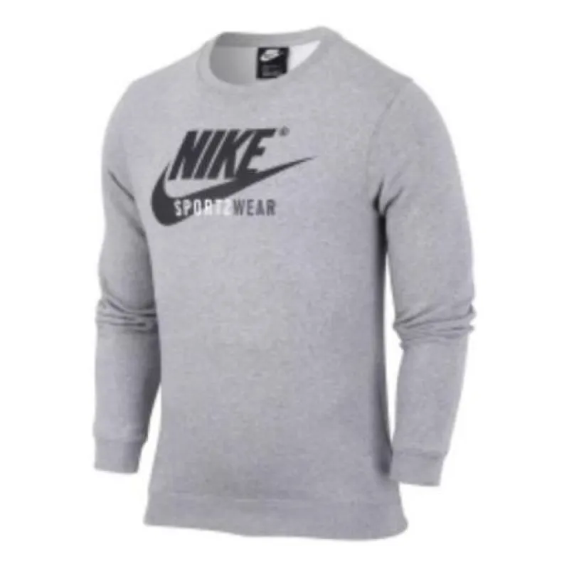 Nike Sportswear Logo Long T-Shirts 'Grey' CD8090-063 sold by KicksCrew