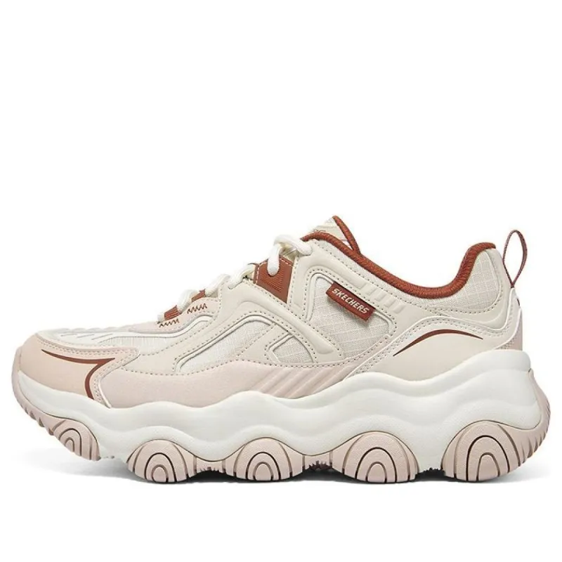 (WMNS) Skechers D'lites 1.0 Sneakers 'Beige Pink' 896265-NTBR sold by KicksCrew