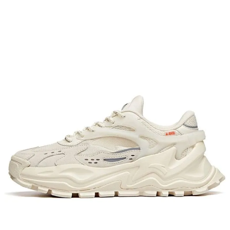 (WMNS) ANTA Burning Low Daddy Shoes 'Cream White' 922018842-4 sold by KicksCrew