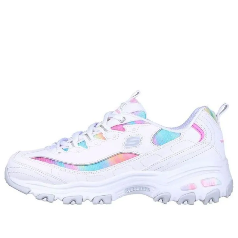 (WMNS) Skechers D'Lites-Dreamy Sky 'White Multi' 149262-WMLT sold by KicksCrew