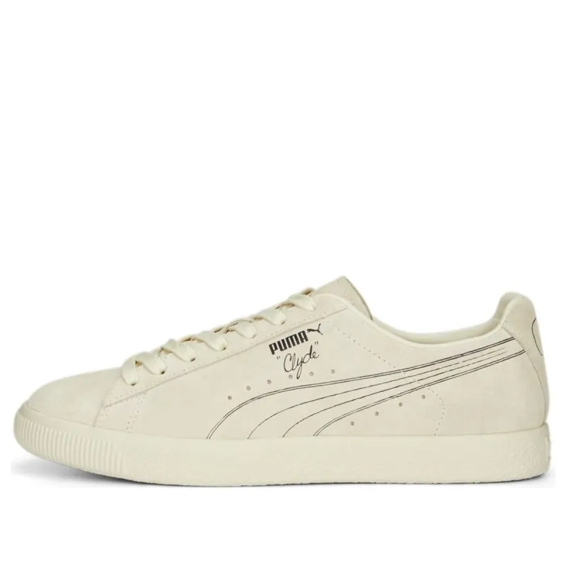 Puma Clyde No. 1 'Frosted Ivory' 389555-01 sold by KicksCrew