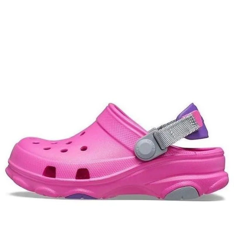 (GS) Crocs Classic All-Terrain Clogs 'Electric Pink' 207011-6QQ sold by KicksCrew