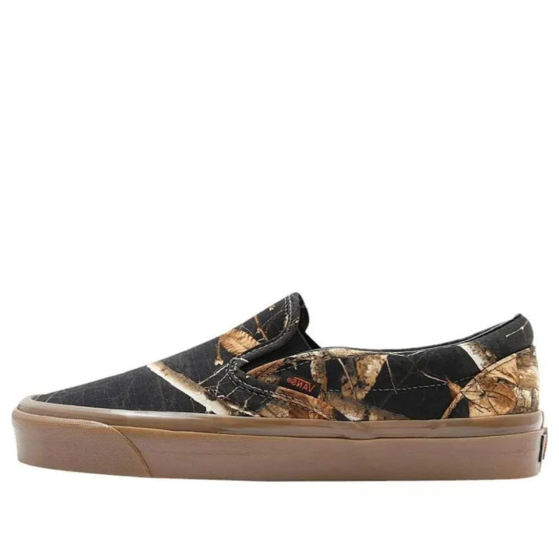 Vans Realtree Classic SlipOn Shoes 'Black Gum' VN0A7Q580QR sold by KicksCrew
