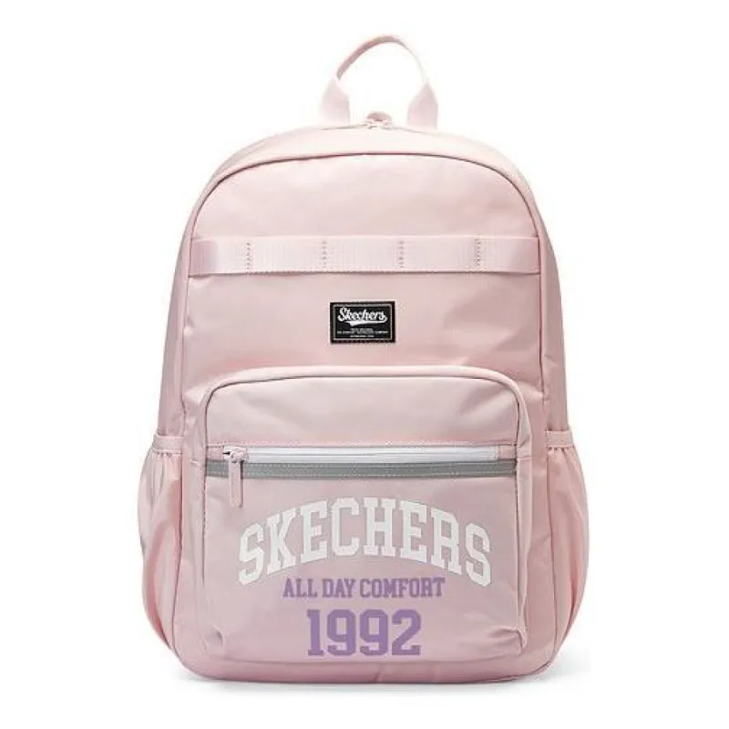 (GS) Skechers Logo Printed Backpack 'Pink White' L323K041 sold by KicksCrew