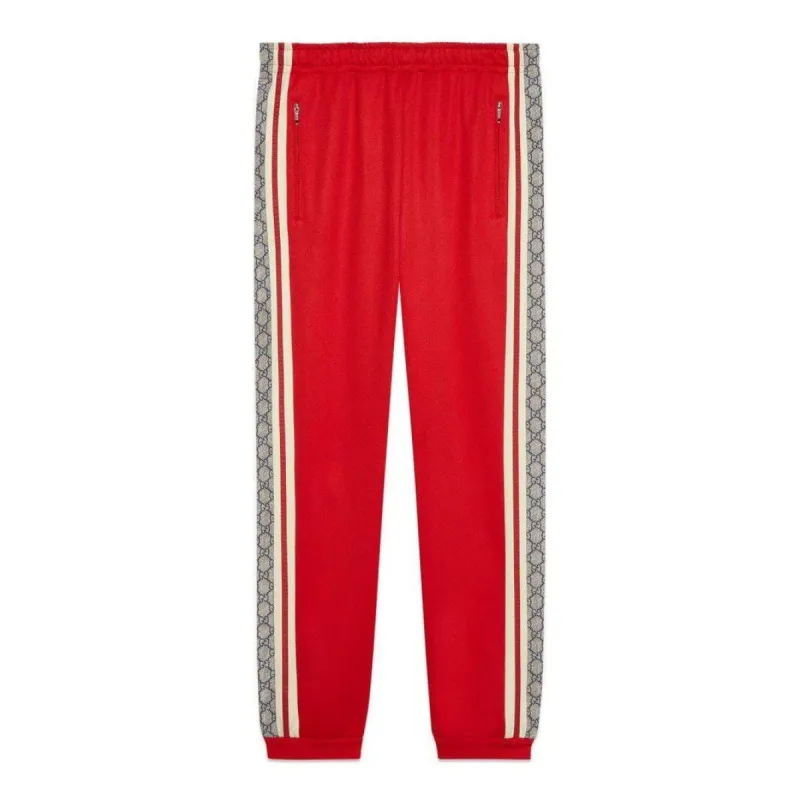 【超ポイント祭?期間限定】 Gucci Light Neoprane Track Bottoms 'Black' 715186-XJETG-1152 U.S., Millet And Flour