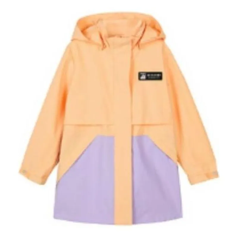 (GS) Skechers Sport Long Hooded Jacket 'Orange Purple' L123G016 sold by KicksCrew