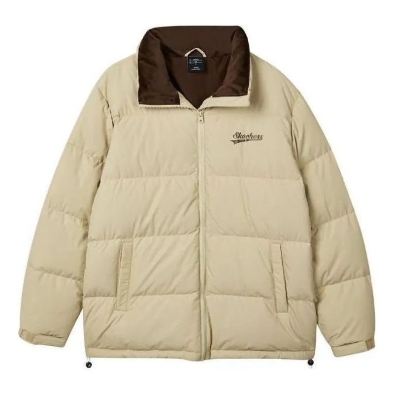 Skechers Sport Down Jacket 'Beige Black' L423U080-028R sold by KicksCrew