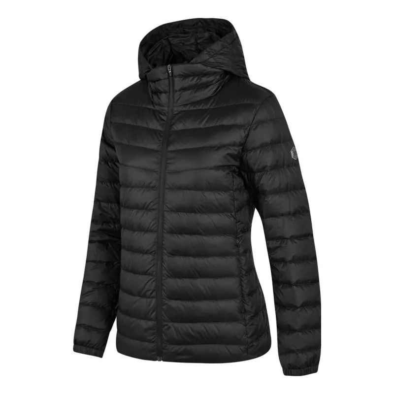 (WMNS) Skechers Down Jacket 'Black' P423W011-0018 sold by KicksCrew