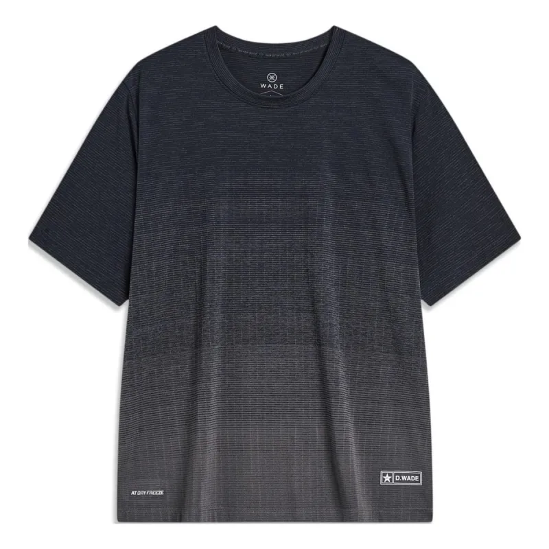 Li-Ning Way of Wade T-shirt 'Black Grey' ATST563-1 made by KicksCrew