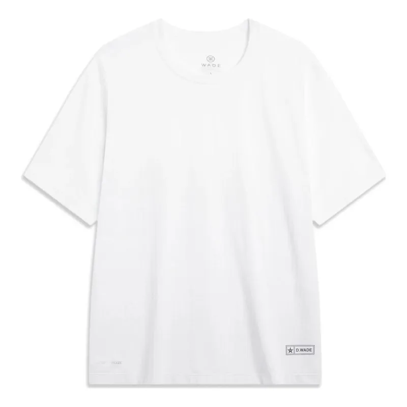 Li-Ning Way Of Wade Short Sleeve T-shirt 'White' ATST563-2 made by KicksCrew