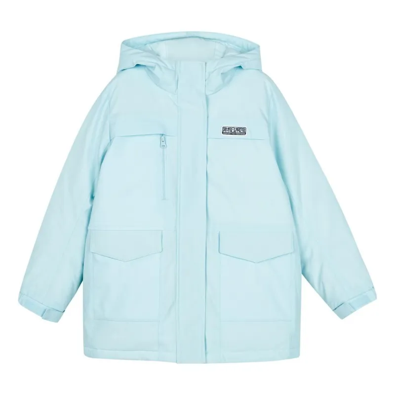 (GS) Skechers SKX Hooded Down Jacket 'Blue' P423G045-01Z6 sold by KicksCrew