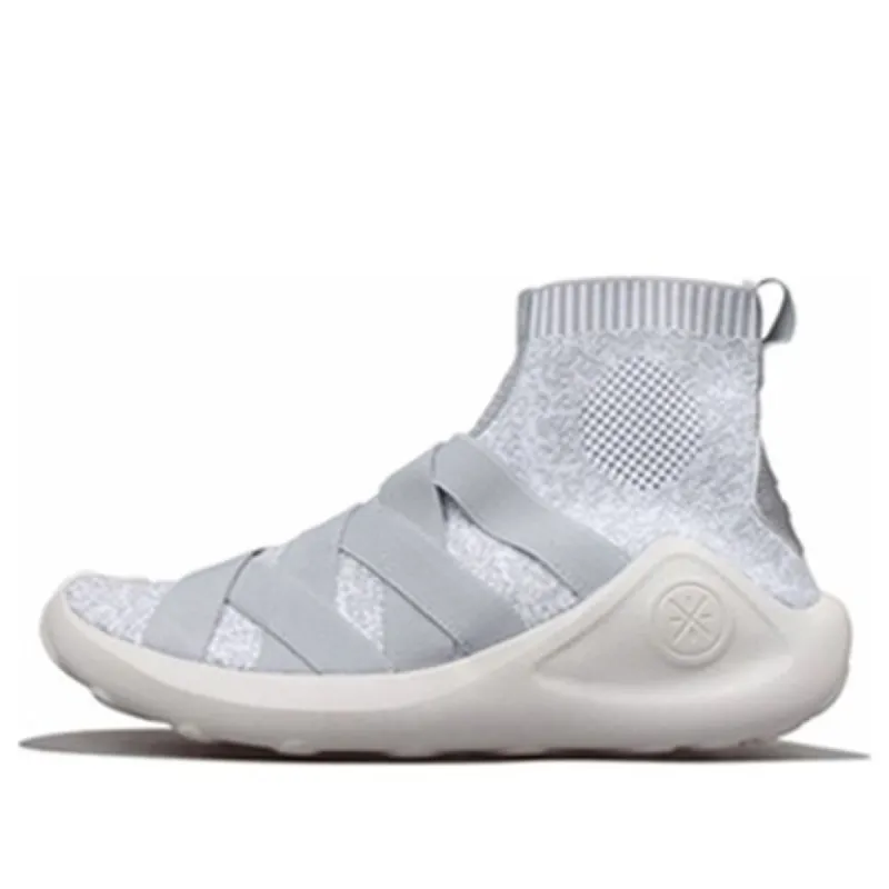 Li-Ning Wade Essence Hi 'Grey White' ABCM067-3 sold by KicksCrew