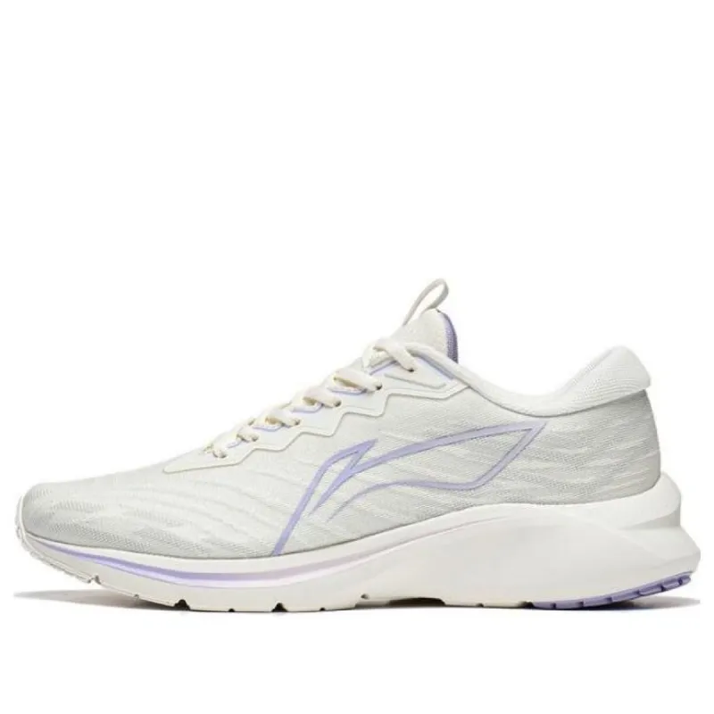 (WMNS) Li-Ning Lark 'Cream White Light Purple' ARST034-2 sold by KicksCrew