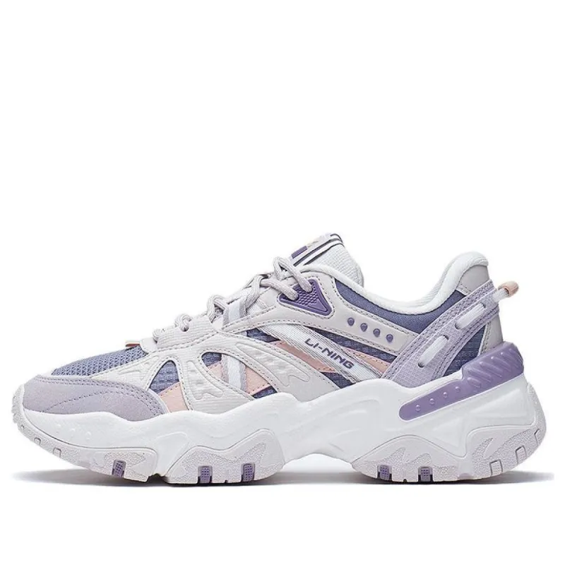 (WMNS) Li-Ning New Trip 2.0 'White Purple' AGLS052-4 sold by KicksCrew