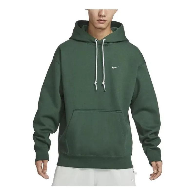 Nike Solo Swoosh Hoodie 'Green' DX1356-323 sold by KicksCrew