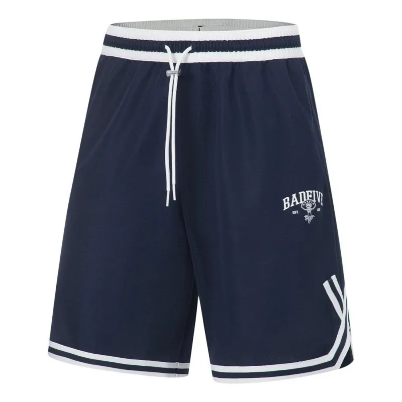 Li-Ning BadFive Basketball Competition Shorts 'Navy White' AAPT091-4 sold by KicksCrew