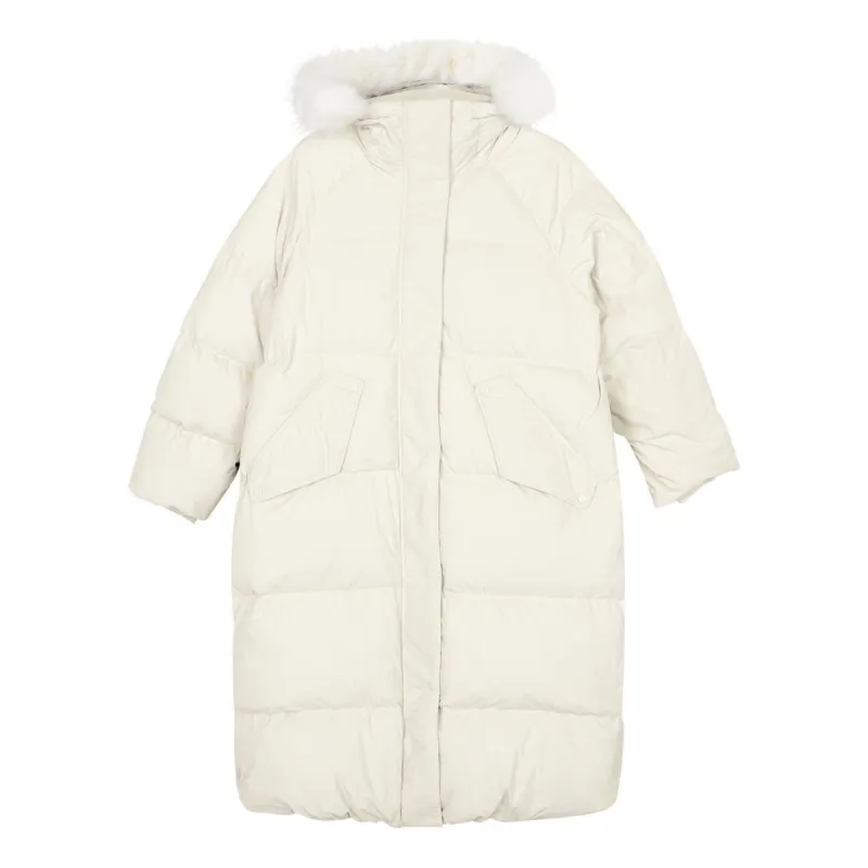 (WMNS) Skechers Casual Down Jacket 'White' L423W098-00NA sold by KicksCrew