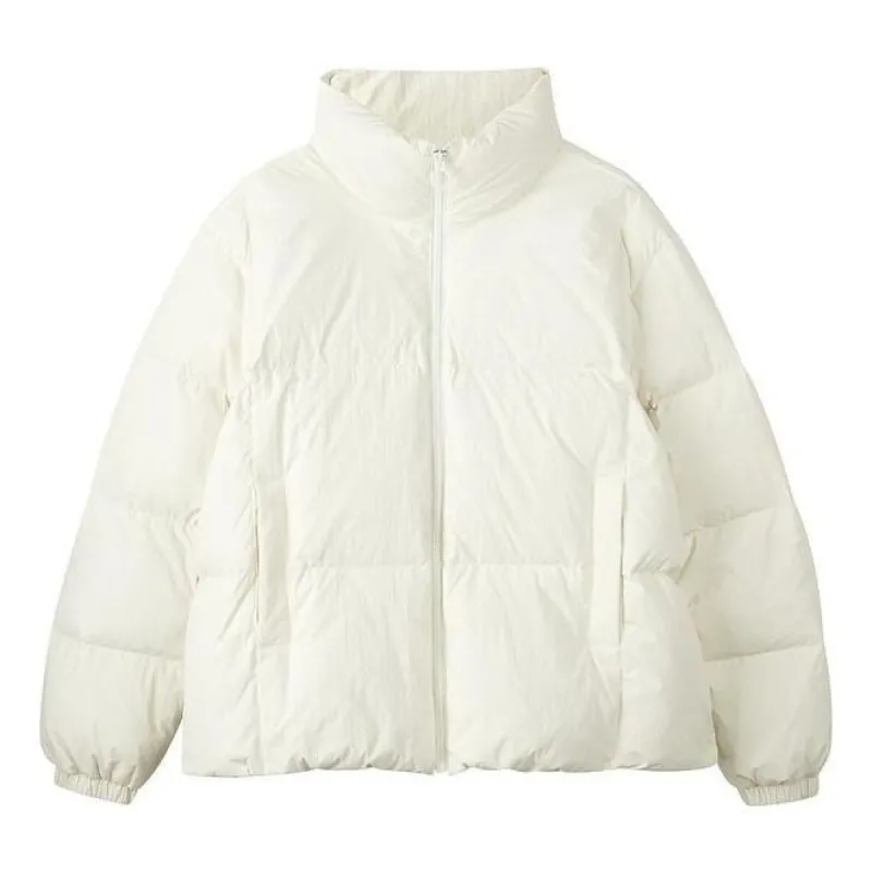 (WMNS) Skechers Lifestyle Series Short Down Jacket 'White' L423W095-0074 sold by KicksCrew