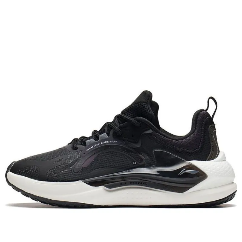 Li-Ning Spark 3 'Black White' AGLS061-3 sold by KicksCrew