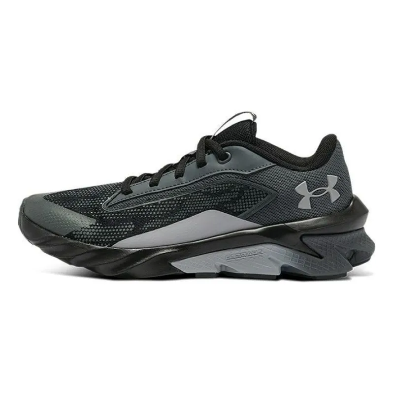 (GS) Under Armour Charged Scramjet 4 'Black Grey' 3024208-100 sold by KicksCrew