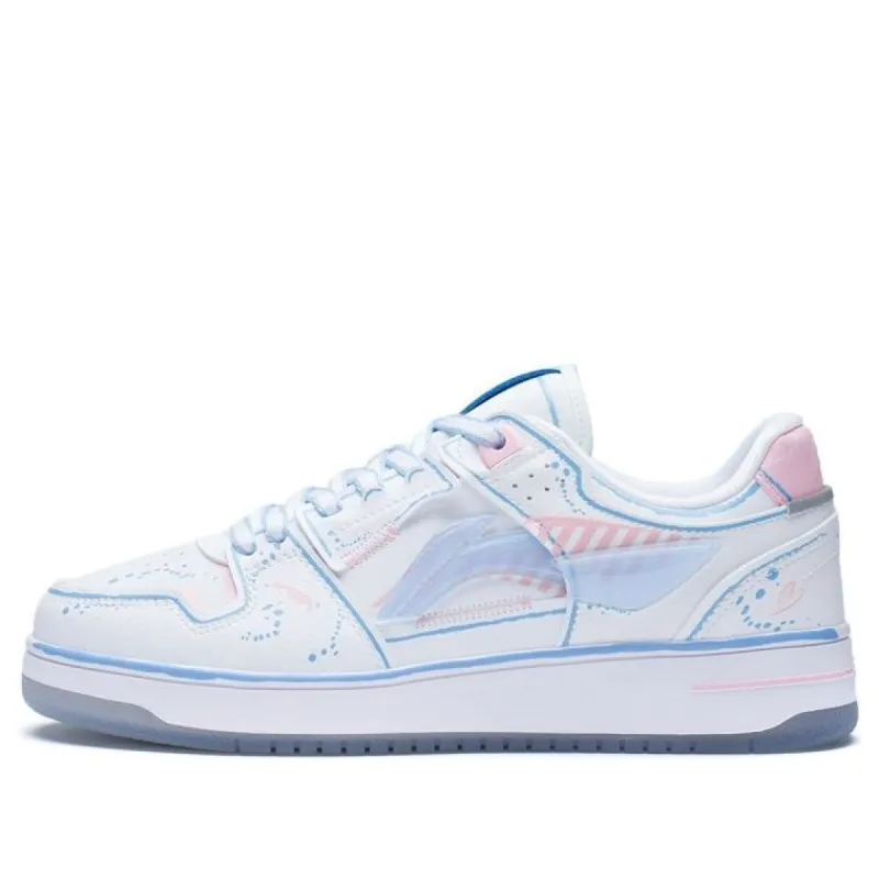(WMNS) Li-Ning Tianji 'White Blue Pink' AGCT376-1 sold by KicksCrew