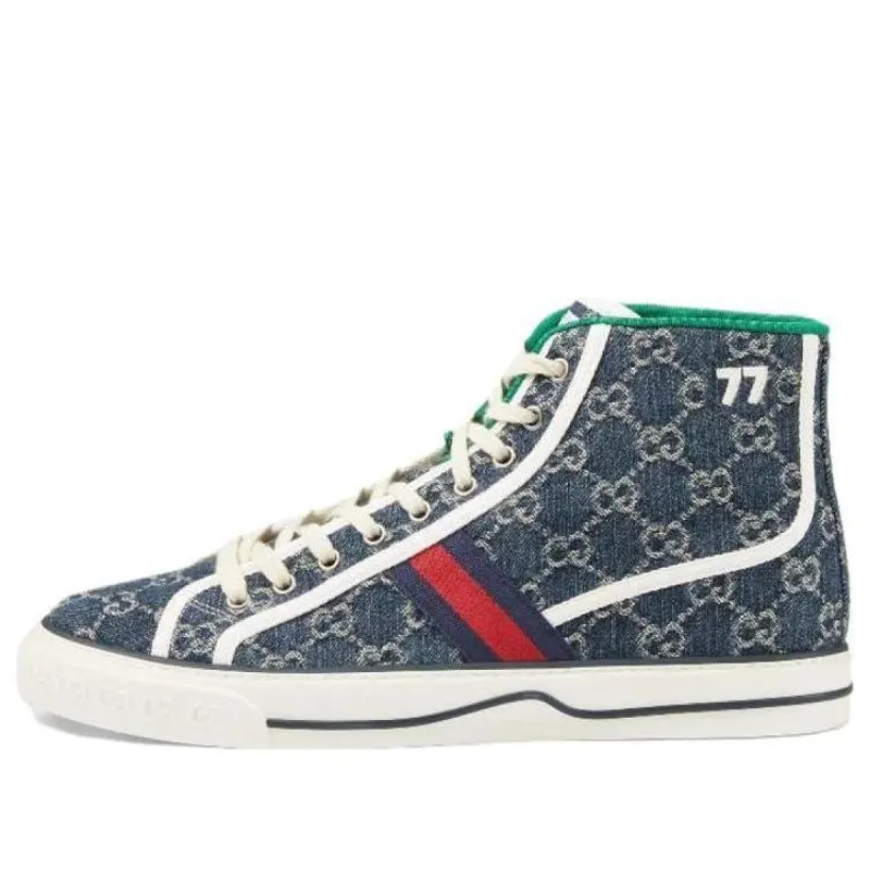 Gucci Tennis 1977 High 'Denim' 625807-2KQ90-4464 sold by KicksCrew