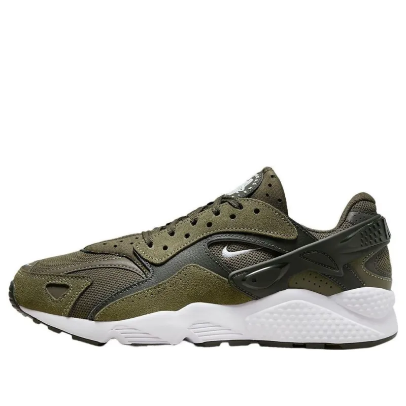 Nike Air Huarache Runner 'Olive Green White' DZ3306-300 sold by KicksCrew