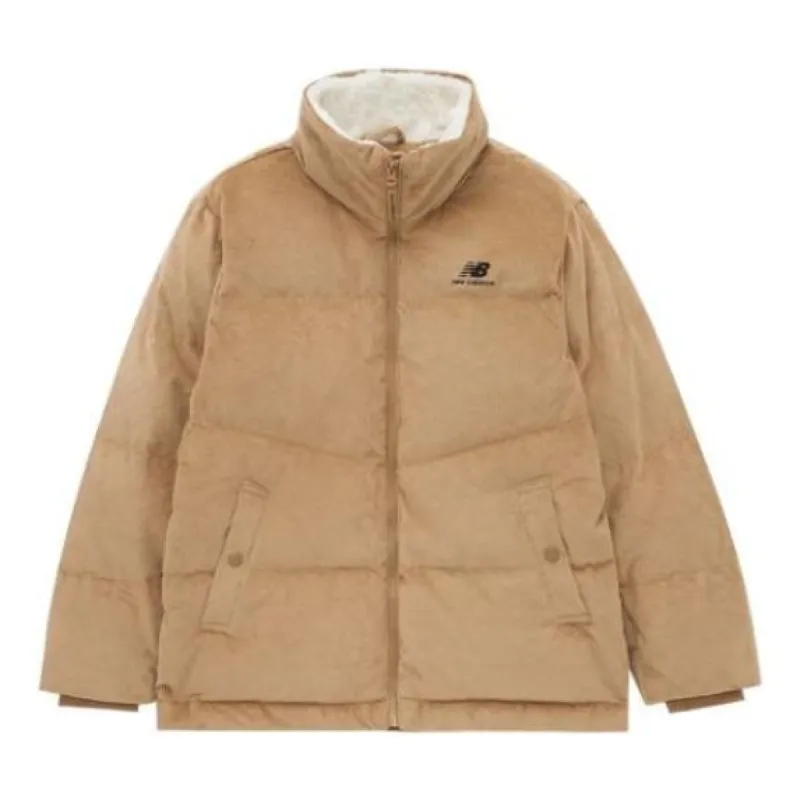 New Balance Goose Warm Down Jacket 'Tan' 5PC44393-BEI sold by KicksCrew